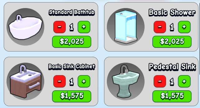 Bathroom furniture screenshot 1