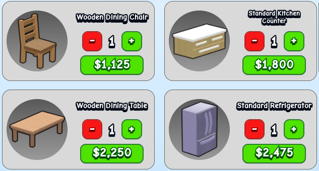 Kitchen furniture screenshot 1