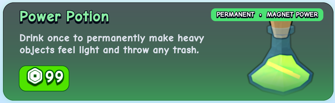 Power Potion boost screenshot