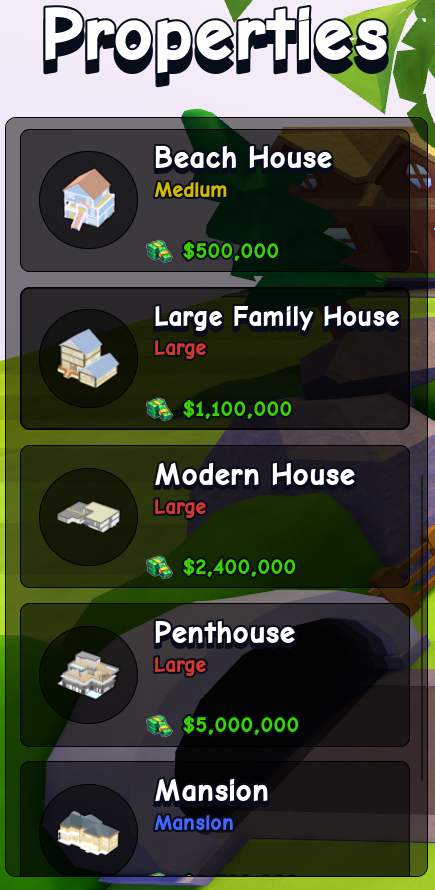 Flip a House house list screenshot page 2